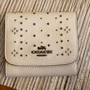 COACH trifold wallet
